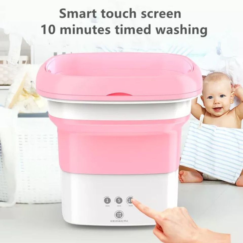 Portable Washing Machine, Mini Washing Machine Foldable, For Washing Baby  Clothes, Underwear Or Small Items Of Portable Washer, As A Gift For Girls